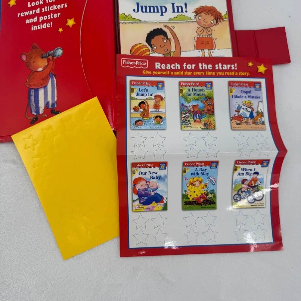NEW Fisher-Price Get Ready to Read All-Star Readers Collection Kids Vintage 2000